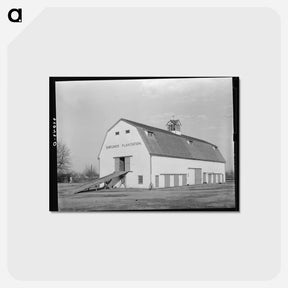 アートポストカード-Barn. Sunflower Plantation, Mississippi
 - ラッセル リー Postcard.