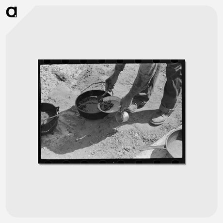 アートポストカード-Noonday Chili
 - ラッセル リー Postcard.