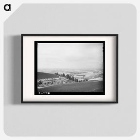 アートポスター-Wheat Fields from Winchester Hill
 - ラッセル リー Poster.