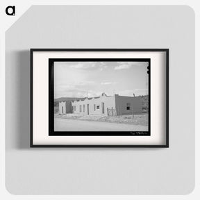 アートポスター-Adobe House, Penasco
 - ラッセル リー Poster.