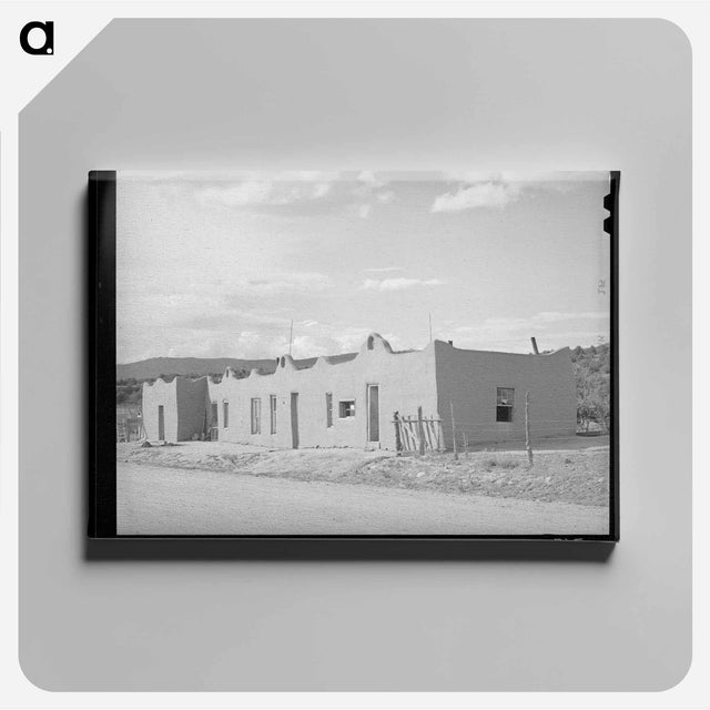 アートパネル-Adobe House, Penasco
 - ラッセル リー Canvas.