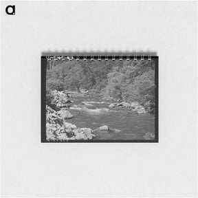 アートメモ帳-Logan River, Cache County, Utah
 - ラッセル リー Memo.