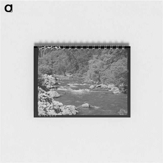 アートメモ帳-Logan River, Cache County, Utah
 - ラッセル リー Memo.