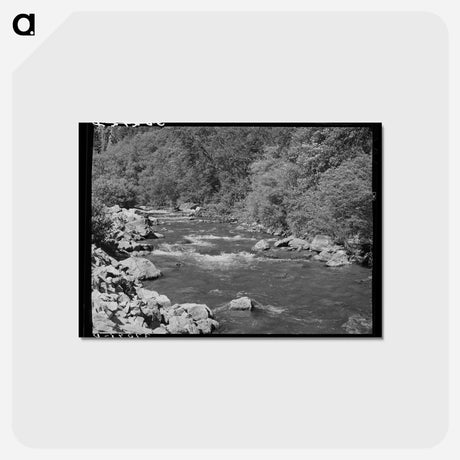 アートポストカード-Logan River, Cache County, Utah
 - ラッセル リー Postcard.