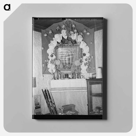 アートパネル-Shrine of Mexican House
 - ラッセル リー Canvas.