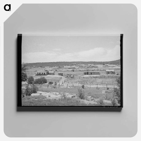 アートパネル-Chilili, New Mexico
 - ラッセル リー Canvas.