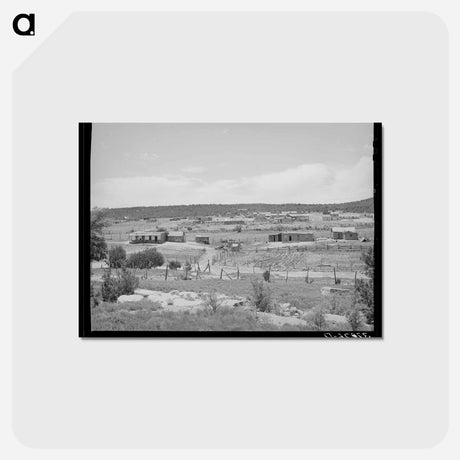 アートポストカード-Chilili, New Mexico
 - ラッセル リー Postcard.