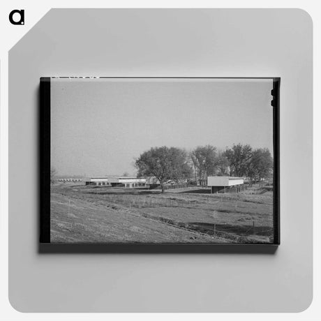 アートパネル-Yuba City Farm Workers' Camp
 - ラッセル リー Canvas.