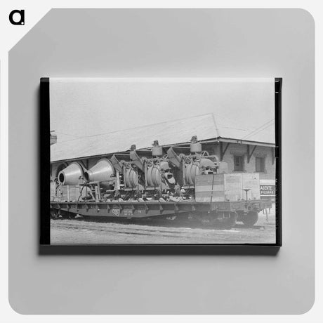アートパネル-Concrete Mixers, Eagle Pass
 - ラッセル リー Canvas.
