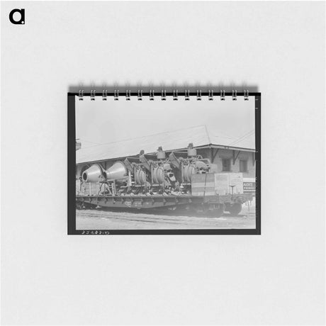アートメモ帳-Concrete Mixers, Eagle Pass
 - ラッセル リー Memo.