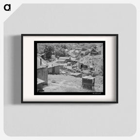 アートポスター-Miners' Homes at Mogollon
 - ラッセル リー Poster.