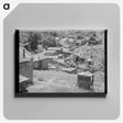 アートパネル-Miners' Homes at Mogollon
 - ラッセル リー Canvas.
