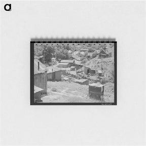 アートメモ帳-Miners' Homes at Mogollon
 - ラッセル リー Memo.