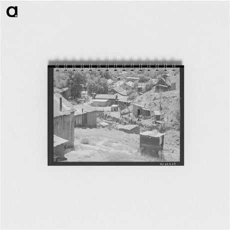 アートメモ帳-Miners' Homes at Mogollon
 - ラッセル リー Memo.
