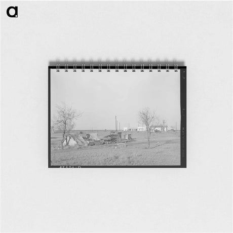 アートメモ帳-Camp of Mexican Laborers
 - ラッセル リー Memo.