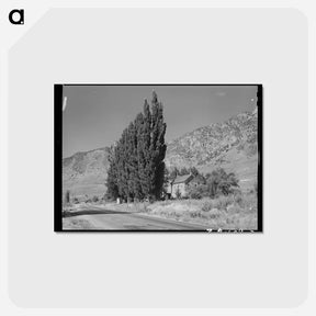 アートポストカード-Rural Scene, Box Elder County
 - ラッセル リー Postcard.