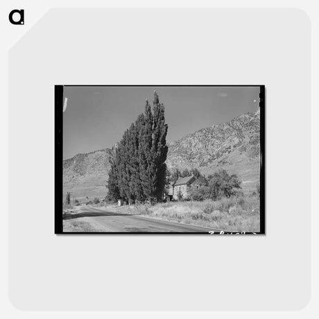 アートポストカード-Rural Scene, Box Elder County
 - ラッセル リー Postcard.
