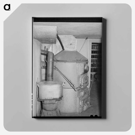 アートパネル-Santa Clara Home Furnace
 - ラッセル リー Canvas.