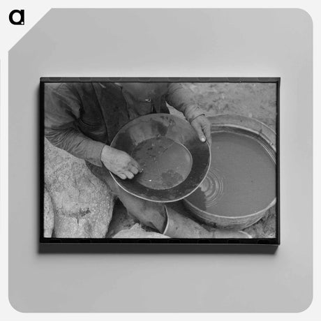 アートパネル-Pan of Gold
 - ラッセル リー Canvas.