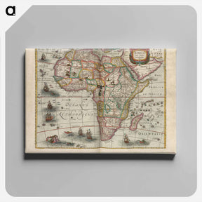アートパネル-Africae nova tabula
 - ボストン公共図書館 Canvas.