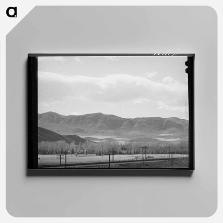 アートパネル-Utah Fields
 - ラッセル リー Canvas.