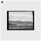 アートポストカード-Utah Fields
 - ラッセル リー Postcard.