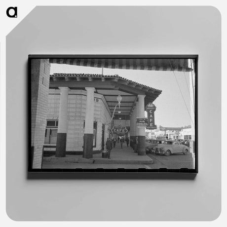 アートパネル-Street Scene, Yuma, Arizona
 - ラッセル リー Canvas.