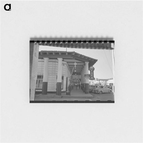 アートメモ帳-Street Scene, Yuma, Arizona
 - ラッセル リー Memo.