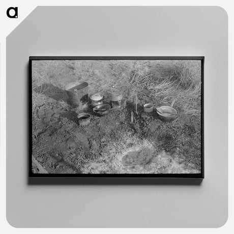 アートパネル-El Indio Utensils
 - ラッセル リー Canvas.