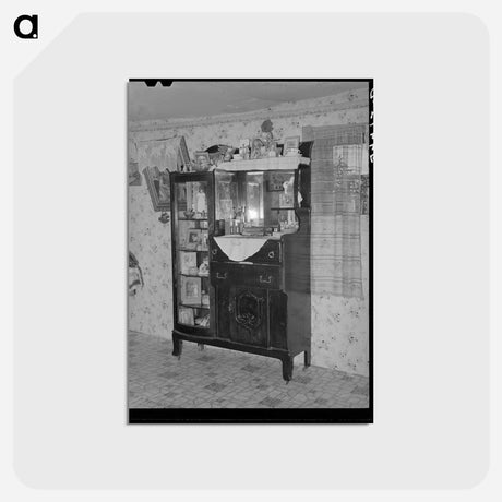 アートポストカード-Taos County Sideboard
 - ラッセル リー Postcard.