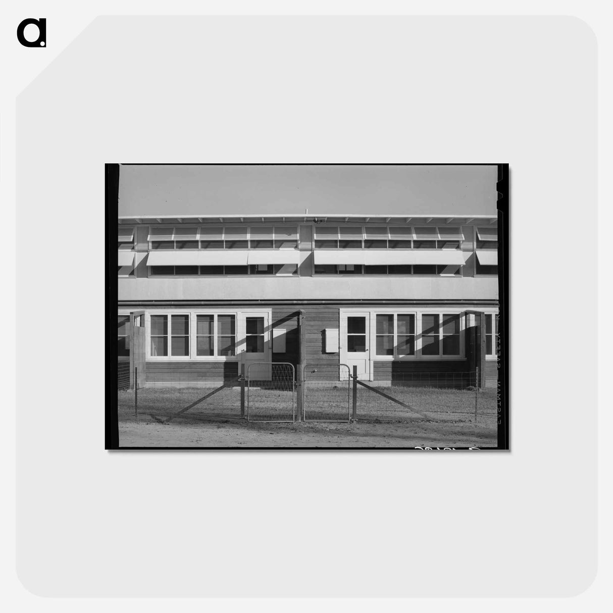 アートポストカード-Yuba City Farm Workers' Housing
 - ラッセル リー Postcard.