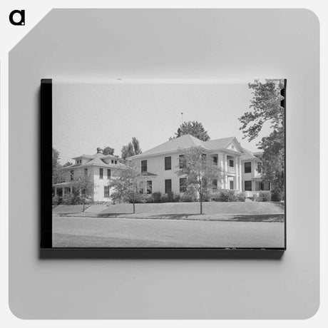 アートパネル-Houses, Muskogee, Oklahoma
 - ラッセル リー Canvas.
