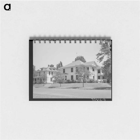 アートメモ帳-Houses, Muskogee, Oklahoma
 - ラッセル リー Memo.