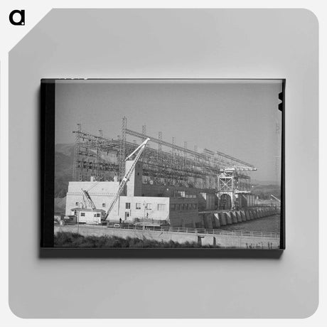 アートパネル-Powerhouse at Bonneville Dam
 - ラッセル リー Canvas.