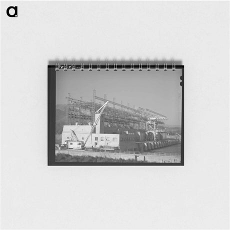 アートメモ帳-Powerhouse at Bonneville Dam
 - ラッセル リー Memo.