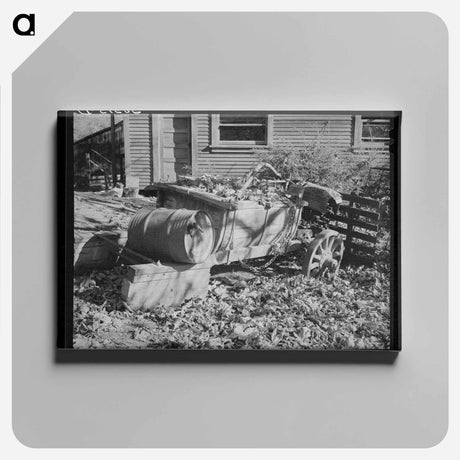 アートパネル-Auburn's Decline
 - ラッセル リー Canvas.