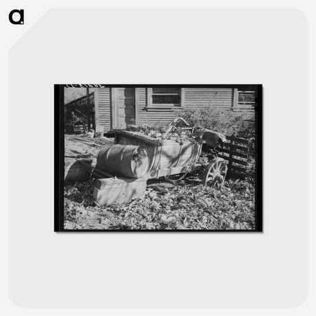アートポストカード-Auburn's Decline
 - ラッセル リー Postcard.