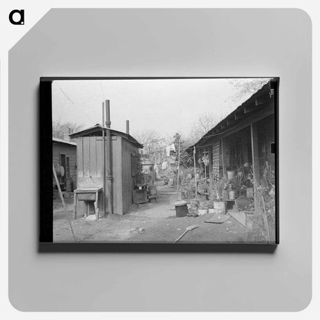 アートパネル-Mexican Corral
 - ラッセル リー Canvas.