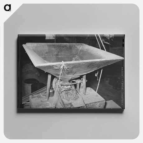 アートパネル-Corn Hopper, Taylor, Texas
 - ラッセル リー Canvas.
