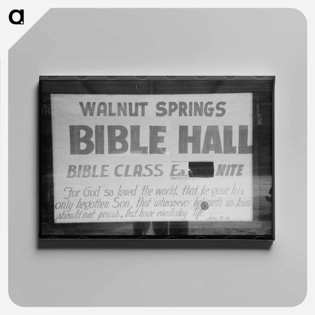 アートパネル-Sign, Clifton, Texas
 - ラッセル リー Canvas.