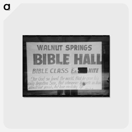 アートポストカード-Sign, Clifton, Texas
 - ラッセル リー Postcard.