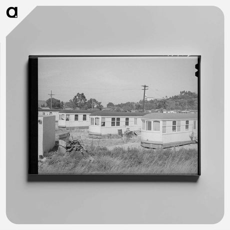 アートパネル-Streetcar Homes
 - ラッセル リー Canvas.