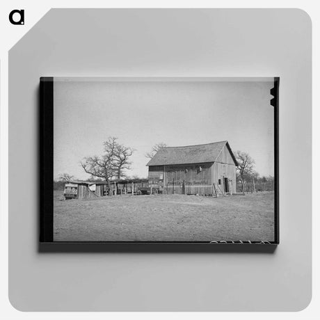 アートパネル-Pomp Hall's Produce Stand
 - ラッセル リー Canvas.
