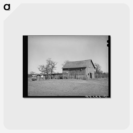アートポストカード-Pomp Hall's Produce Stand
 - ラッセル リー Postcard.