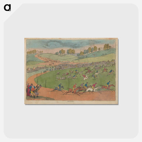 アートポストカード-Racing
 - ボストン公共図書館 Postcard.