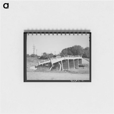 アートメモ帳-Washed Out Bridge
 - ラッセル リー Memo.