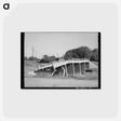 アートポストカード-Washed Out Bridge
 - ラッセル リー Postcard.