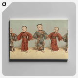 アートパネル-Japanese Dolls
 - ボストン公共図書館 Canvas.