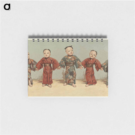 アートメモ帳-Japanese Dolls
 - ボストン公共図書館 Memo.