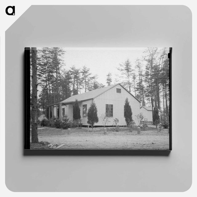 アートパネル-Steel House at Greenbelt
 - ラッセル リー Canvas.